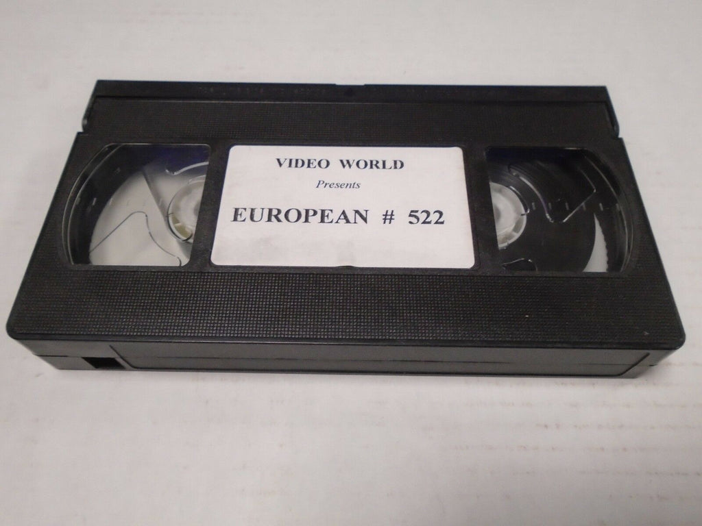 European Video World #522 Vintage Adult VHS 011119AMP3