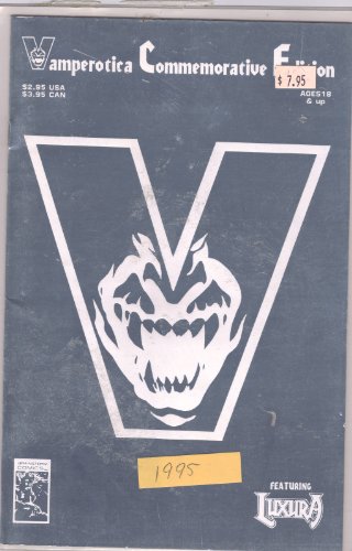 Vamperotica Commemorative Edition 1995 Adult Comic (Featuring Luxura, by Brainstorm comics!)