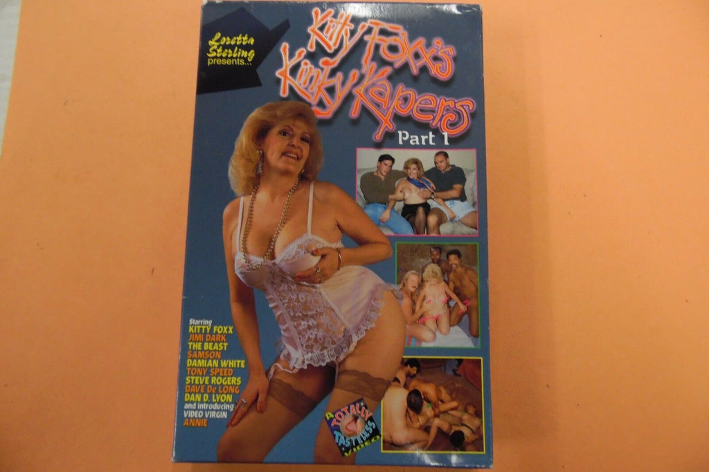 Kitty Foxx's Kinky Kapers VHS part 1 XXX CLEARANCE 111016lm-ep8