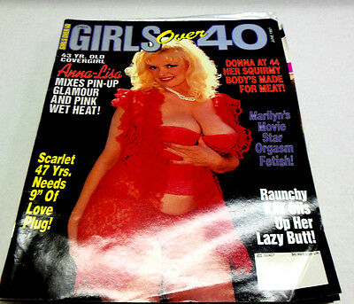 Girls Over 40 Busty Adult Magazine"Anna Lisa 43 "June 1997 vg 70113Lm-ep