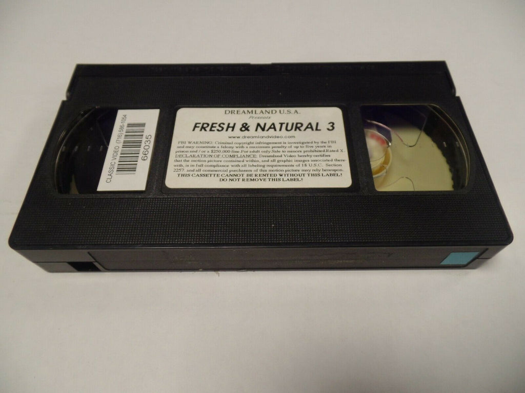 Fresh & Natural 3 Dreamland USA Adult VHS 022719AMP