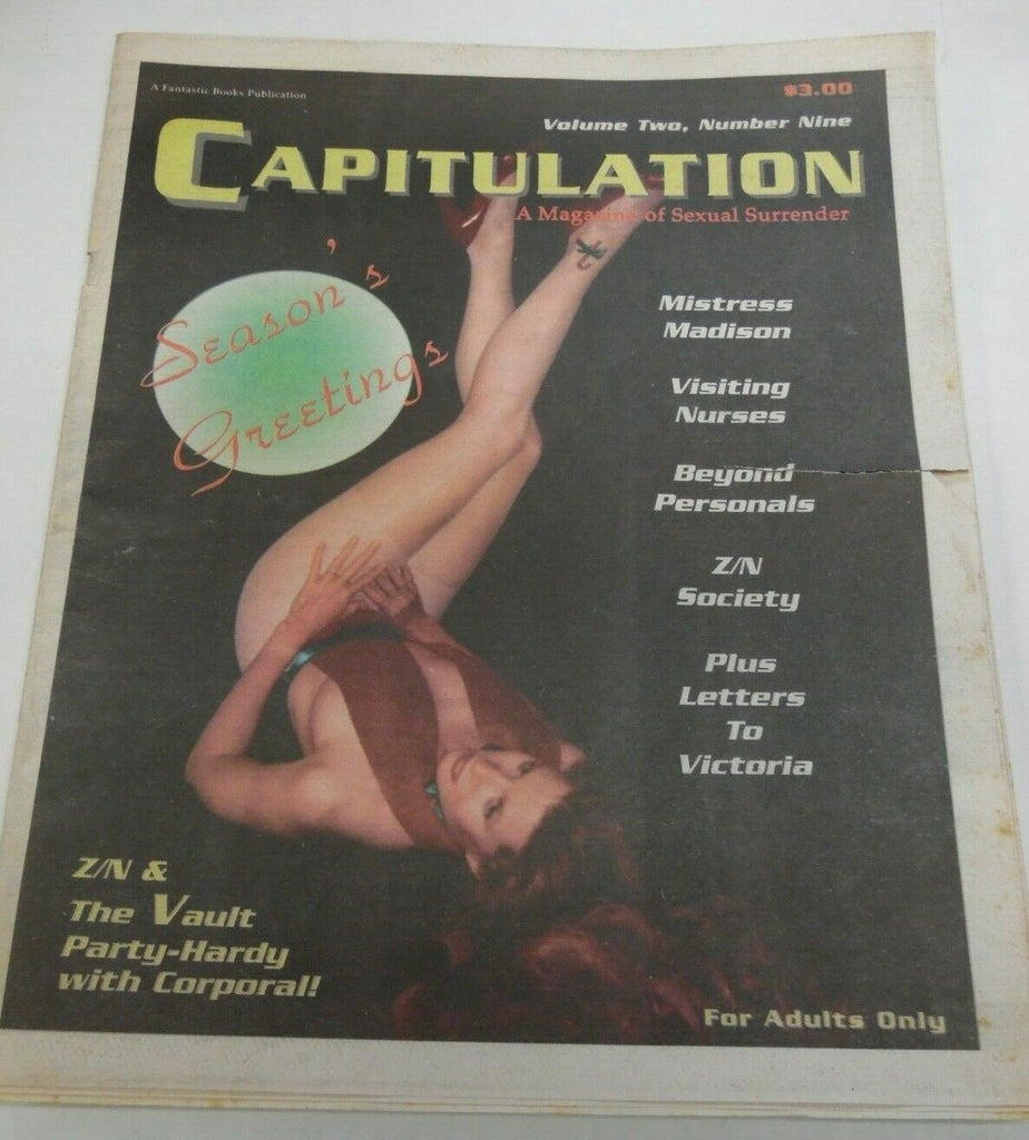 Capitulation Fetish Newspaper Mistress Madison vol.2 #9 1993 120719lm-ep