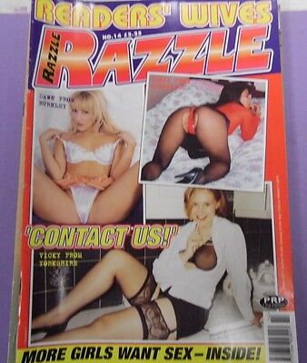Razzle Readers' Wives Magazine Dawn/Vicky #14 Paul Raymond 030113lm-epa