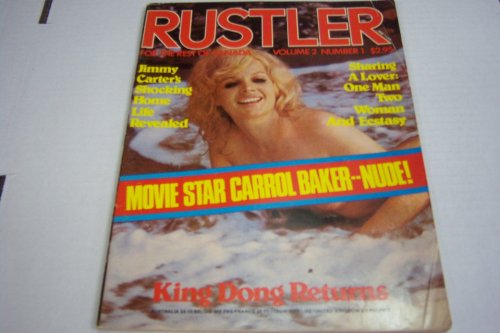 Rustler Busty Adult Magazine "Movie Star Carrol Baker- Nude!" Vol. 2 #1 1980