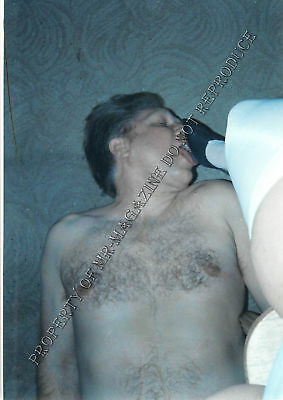Adult 1970s Photo 3.5x5 Foot Fetish Man Stepped on High Heels Domination 20HT