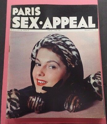 Paris Sex Appeal Adult French Magazine #13 1950's 121815lm-ep