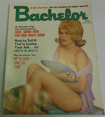 Bachelor Magazine A Girl's Eyeview June 1966 By Magtab 112613REP