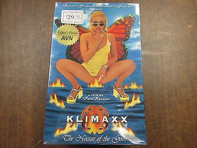 Klimaxx Sin City Gina Savage Jane Silver Bridget Monroe NEW Adult VHS 052115amp