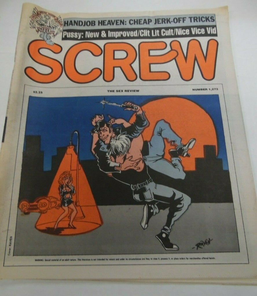 Screw Newspaper Handjob Heaven #1282 July 26, 1993 120919lm-ep