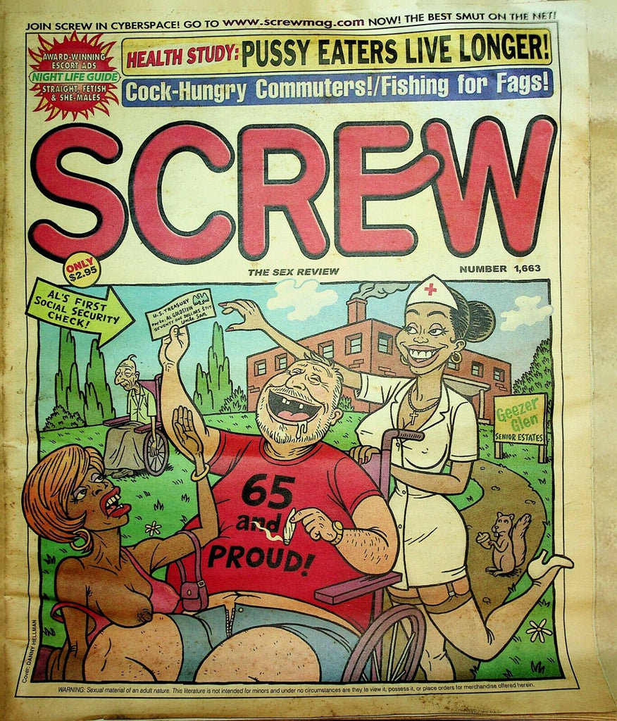 Screw Newspaper Pussy Eaters Live Longer! #1663 January 15, 2001 030220lm-ep