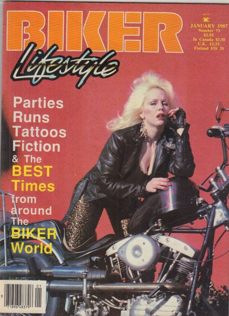 Biker Lifestyle Magazine Parties Runs & Tattoos January 1987 061218REP