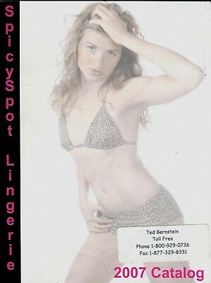 Spicy Spot Lingerie 2007 Mini Catalog 17pgs 121217lm-ep