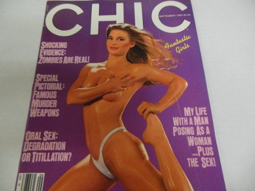 Chic Men's Magazine "Bonnie" "Liza" "Millie" September 1982