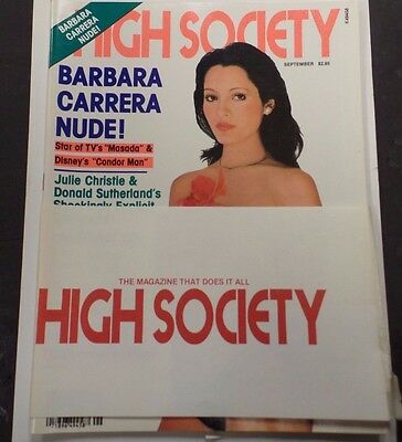High Society Adult Magazine Barbara Carrera September 1981 new 122915lm-ep