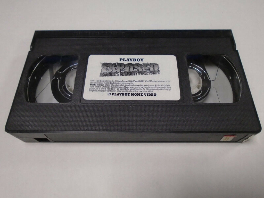 Playboy Exposed Amanda's Naughty Pool Party Adult VHS 022119AMP