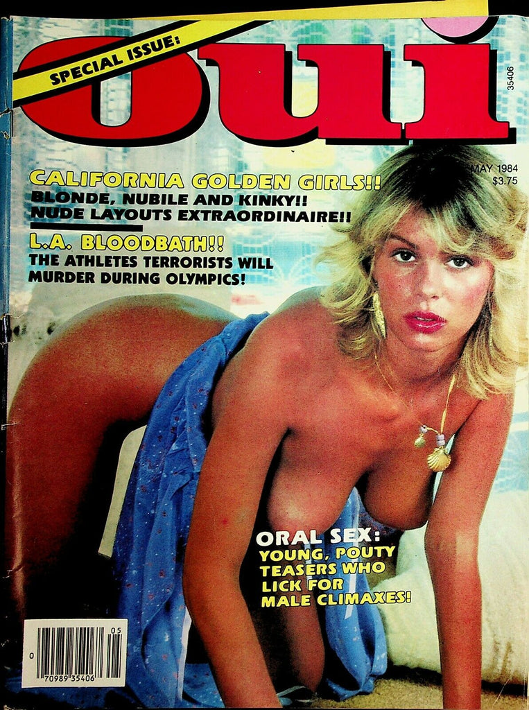 Oui Magazine California Golden Girl / Oral Sex May 1984 031320lm-ep