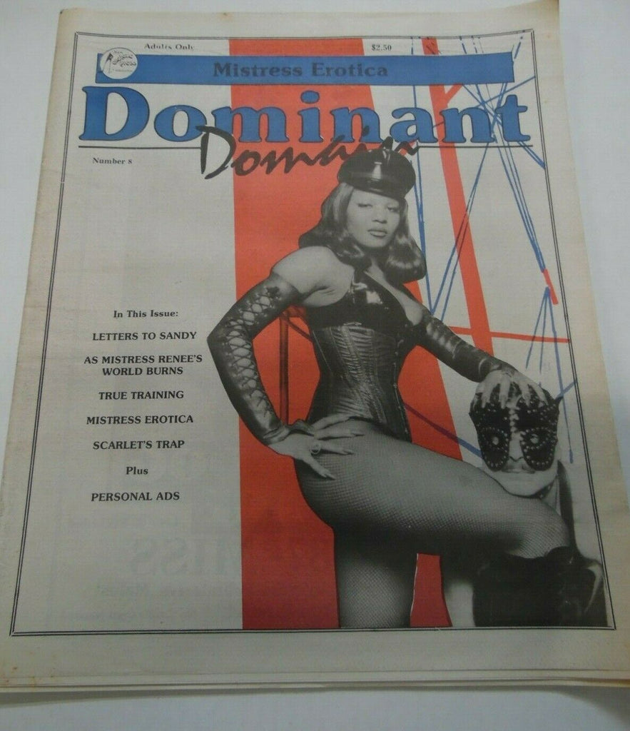 Dominant Domain Newspaper Mistress Erotica #8 1993 012920lm-ep2