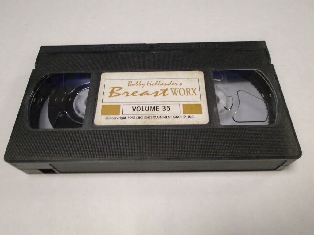 Bobby's Breast Worx Vol 35 1992 LBO Ent Adult VHS 021419AMP3