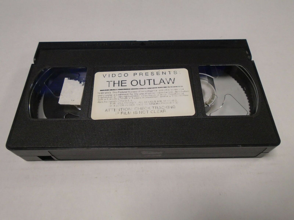 The Outlaw Vidco Video Adult VHS 032919AMP2