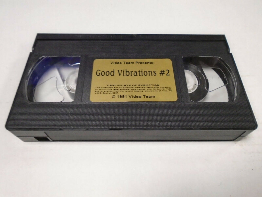 Good Vibrations #2 1991 Video Team Adult VHS 051419AMP