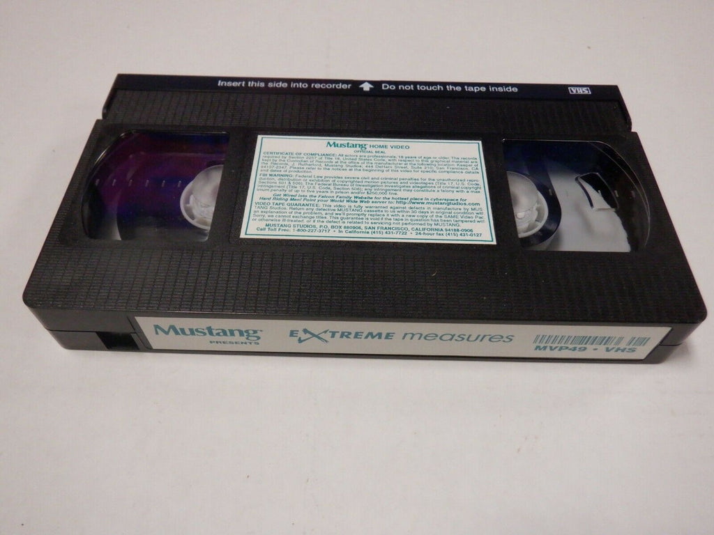 Extreme Measures Mustang Daniel Reed, Enrico Vega Gay Male VHS 082020AMP