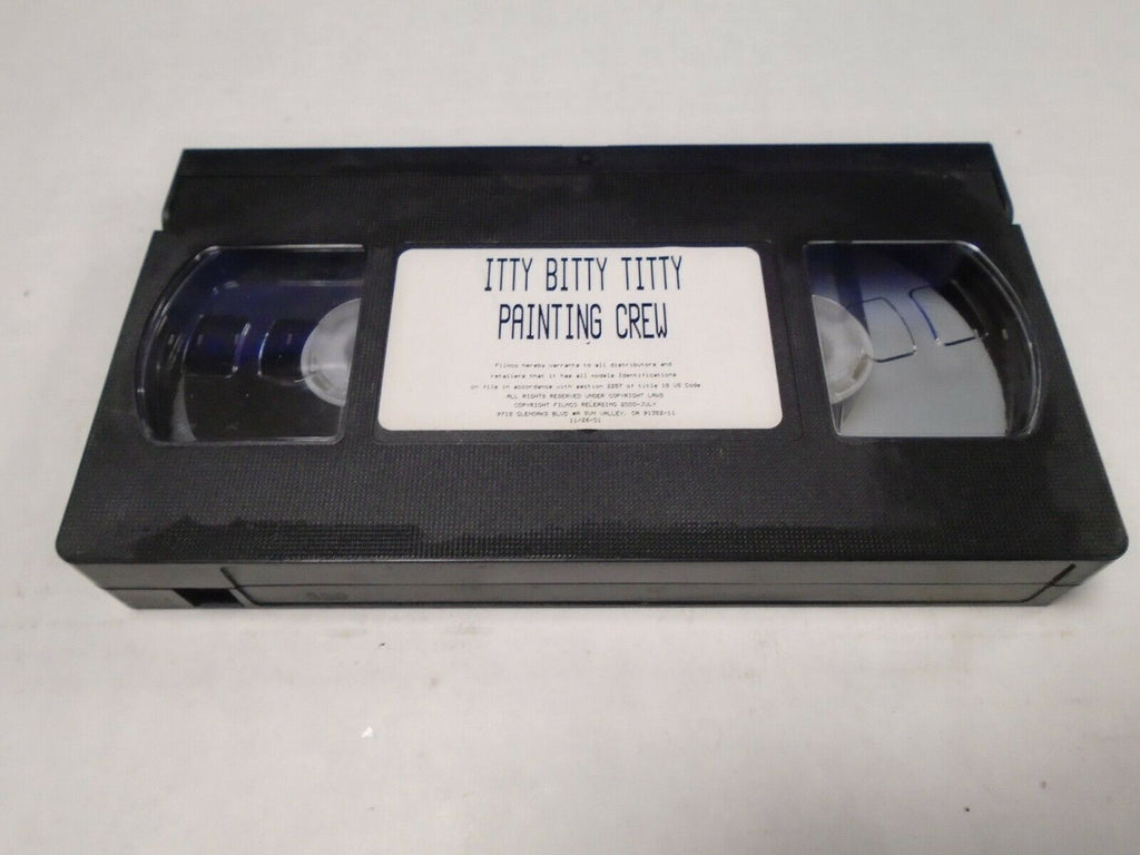 Itty Bitty Titty Painting Crew Filmco 2001 Adult VHS 042219AMP