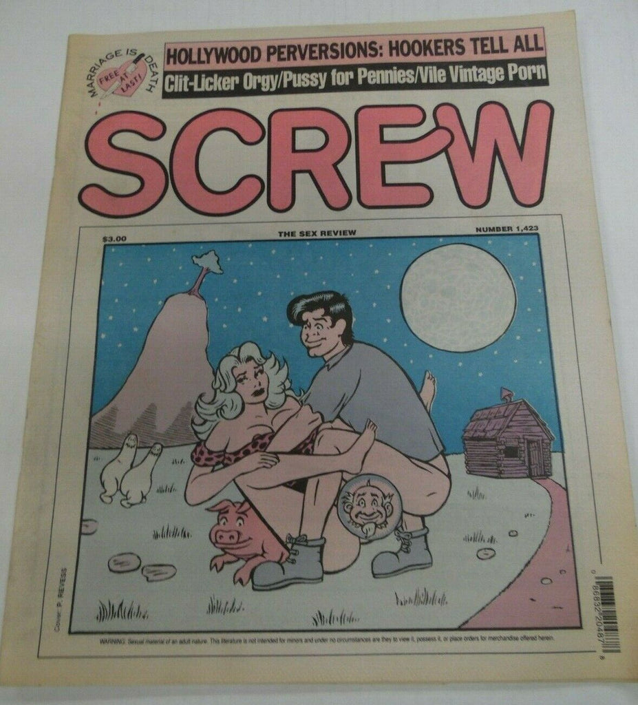 Screw Screw Newspaper Bettie Page #1423 June 10, 1996 121419lm-ep2