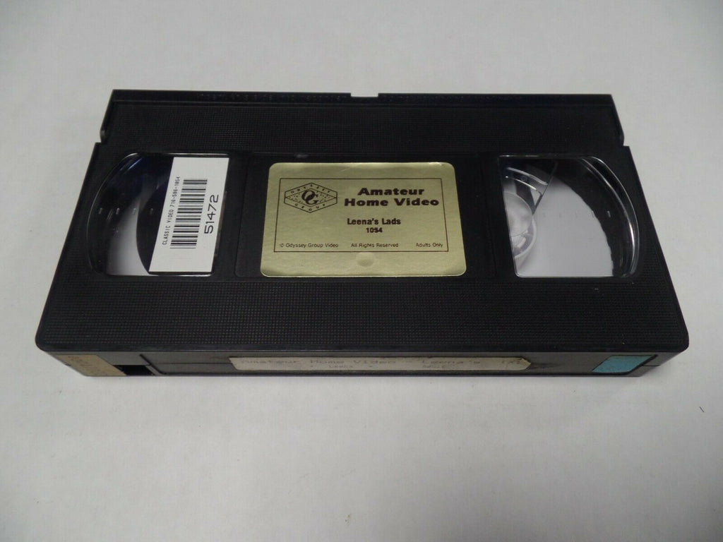 Amateur Home Video Leena's Lads Odyssey Group Adult VHS 053019AMP