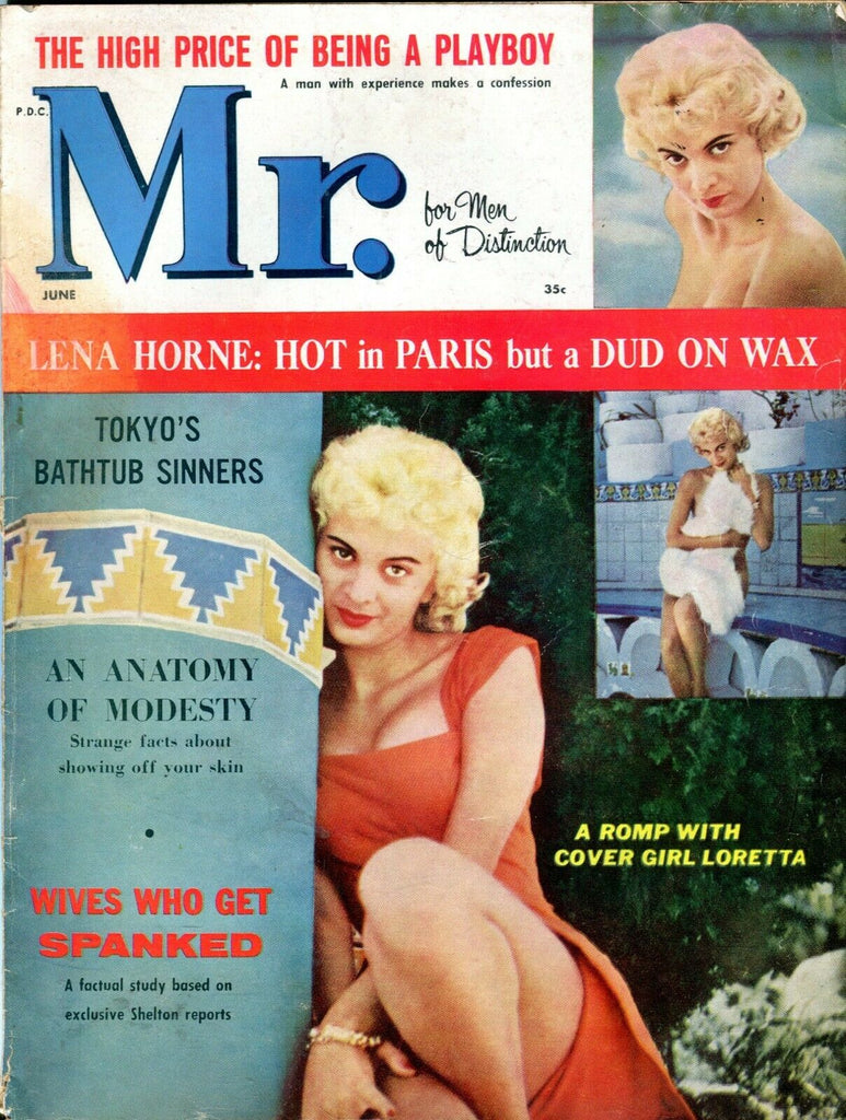 Mr. Magazine Lena Horne/ Cover Girl Loretta June 1960 072419lm-ep2