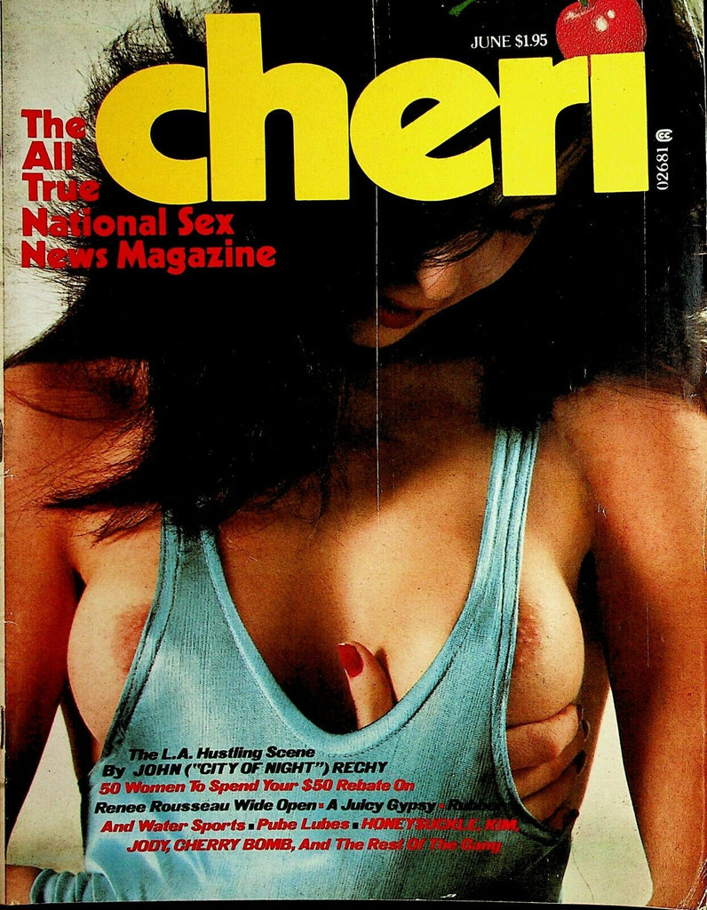 Cheri Magazine Cherry Bomb/ Renee Rousseau June 1977 061320lm-ep