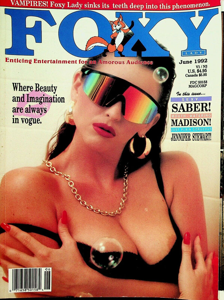 Foxy Lady Magazine Jennifer Stewart June 1992 011021lm-ep2