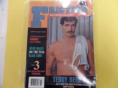 Friction Gay Adult Magazine Teddy Berry March 1989 031616lm-ep