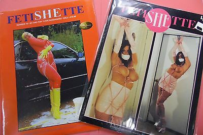 Lot Of 2 Fetishette Magazines #12 & #16 062316lm-ep