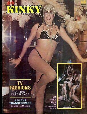 Get Kinky Magazine TV Fashions At The Casablanca #8 1980's 041918lm-ep