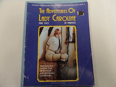 The Adventures Of Lady Caroline Adult Bondage Magazine #2 1988 021116lm-ep