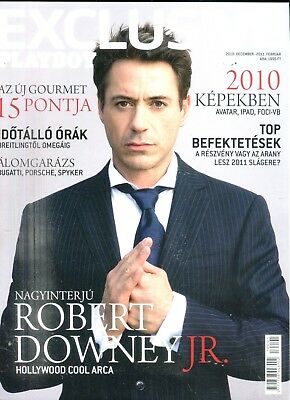 Playboy Exclusive German Magazine Robert Downey Jr. December 2010 091718lm-ep