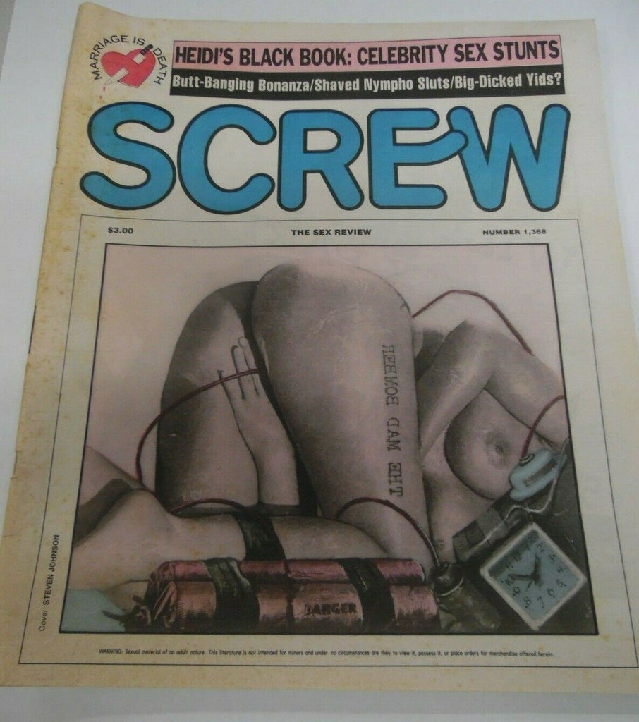 Screw Newspaper Heidi's Black Book #1368 May 22, 1995 121719lm-ep2