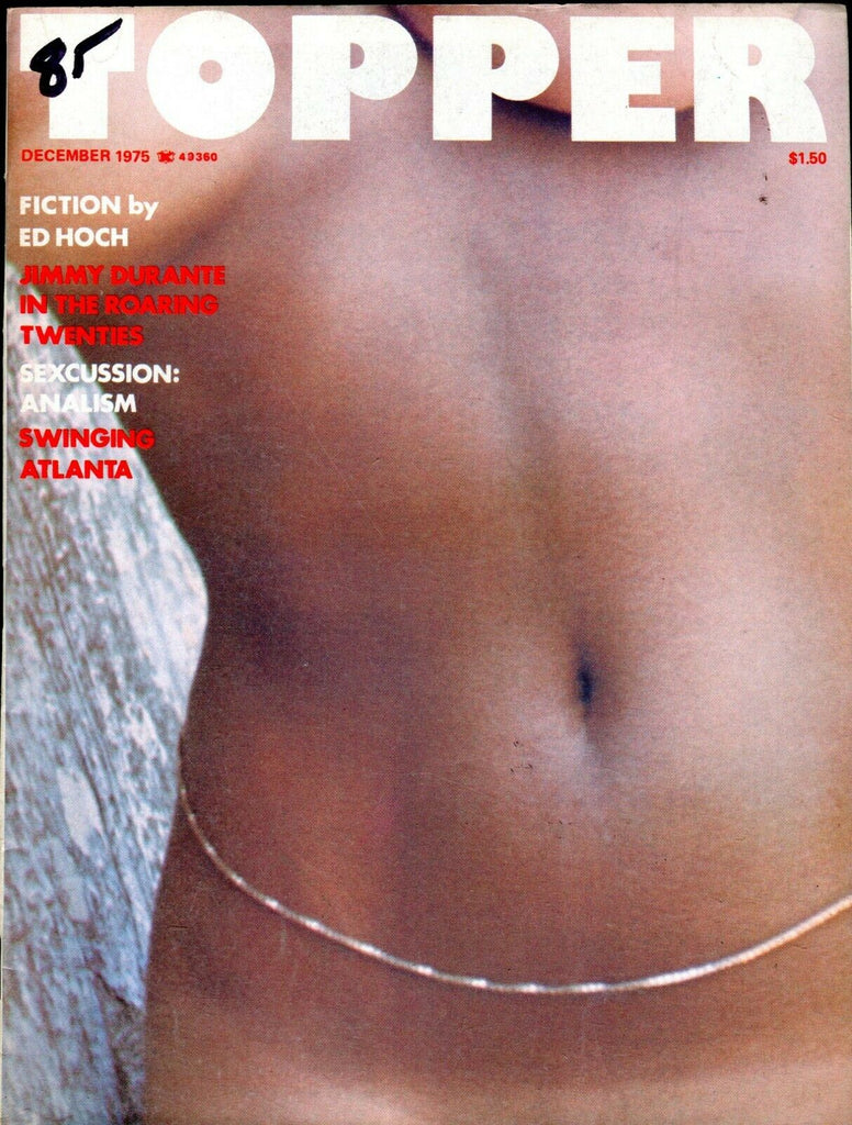 Topper Magazine Jimmy Durante/ Sexcussion: Analism December 1975 070219lm-ep2