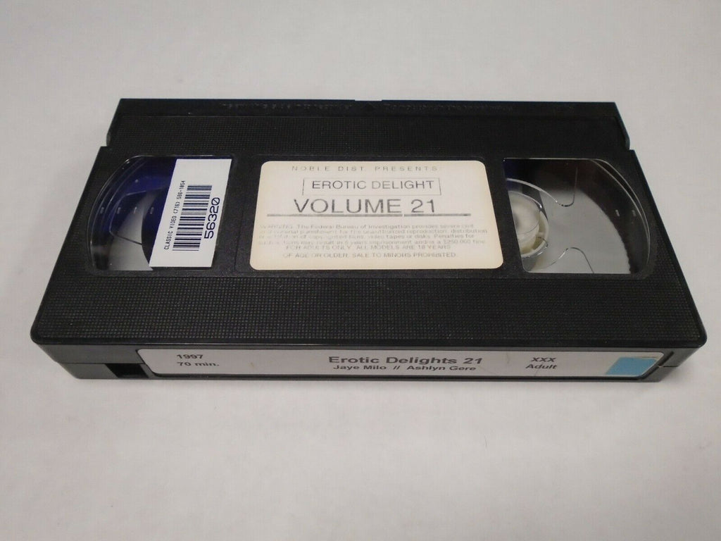 Erotic Delights 21 Jaye Milo Ashlyn Gere 1997 70mins Adult VHS 031119AMP