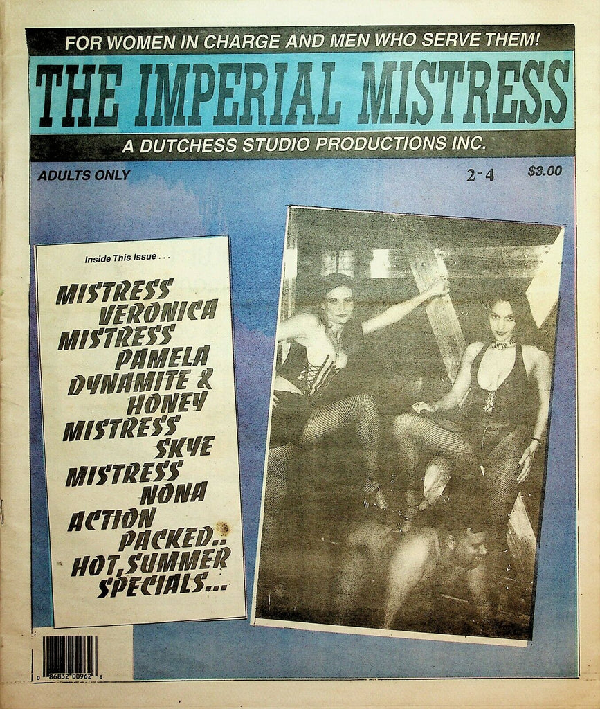 The Imperial Mistress Newspaper Mistress Veronica Vol.2 #4 1997 022520lm-ep