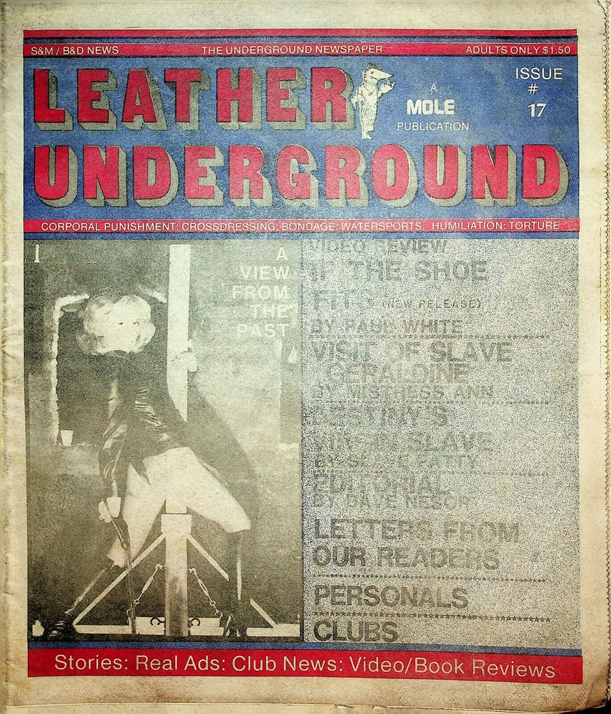 Leather Undergound Fetish Newspaper If The Shoe Fits #17 031220lm-ep