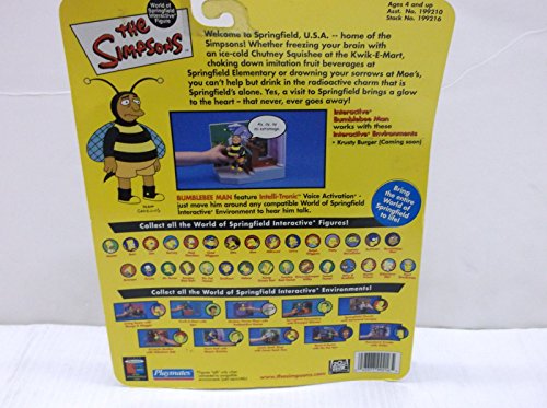 Qiyun Playmates The Simpsons Bumblebee Man Series 5 Collectible Figure Unopened 043377992165