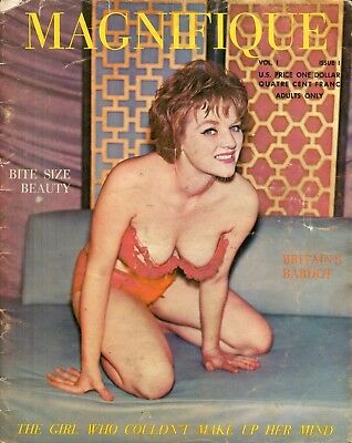 Magnifique Vintage Busty Magazine Lorraine Burnette #1 1960's 080118lm-ep