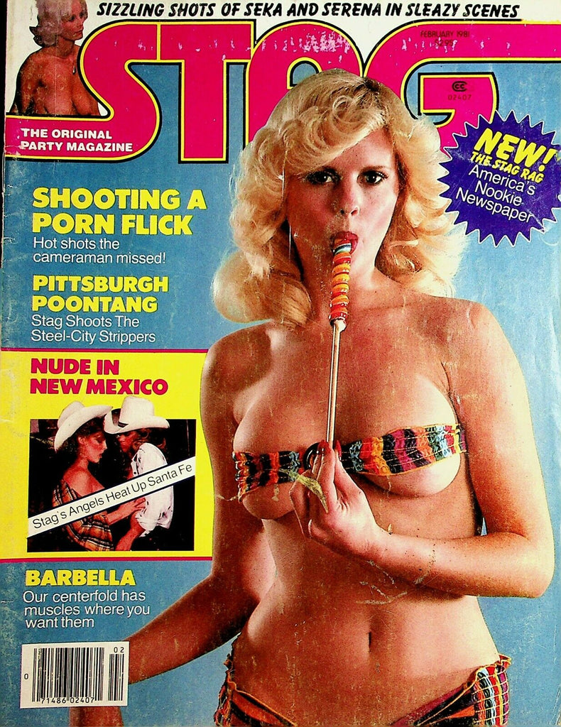 Stag Magazine Seka & Serena February 1981 072720lm-ep
