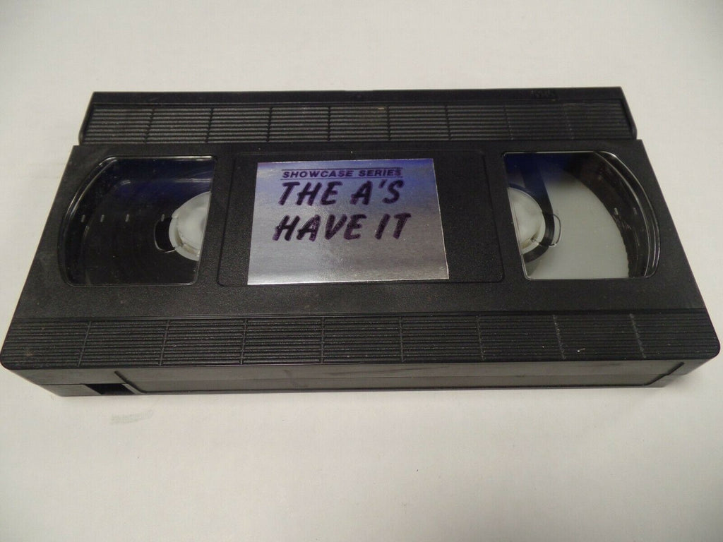 The A's Have It Showcase Series Adult VHS 030119AMP3