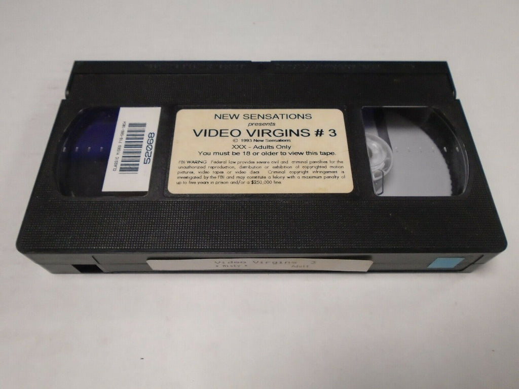Video Virgins #3 Misty 1993 New Sensations Adult VHS 051319AMP