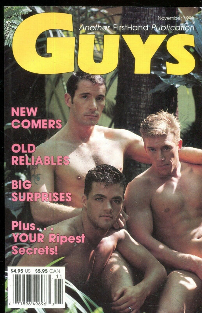 Guys Gay Digest New Comers/Old Reliables November 1998 112818lm-ep