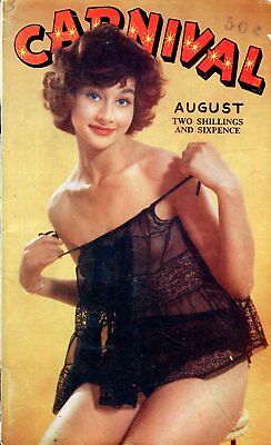 Carnival Digest Vintage Magazine Margaret Gadd August 1958 021018lm-ep