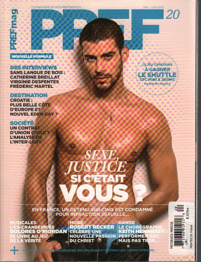 Pref Mag Rare French Gay Interest May-June 2007 Jean Paul Gaultier 030620AME