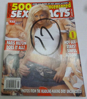 500 Sex Acts Magazine Paris Hilton & Tatiana Issue #96 January 2006 042426AMP-